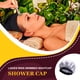 thumbnail image 2 of Capó de pelo de ancho de bronceado de bronceado bufanda bufanda para dormir gorra de moda softness sombrero turbans cabeza cubierta de pelo envolturas para las mujeres durmiendo gris flamingo sidaley AP008211-20, 2 of 6