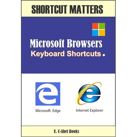 Microsoft Browsers Keyboard Shortcuts - eBook