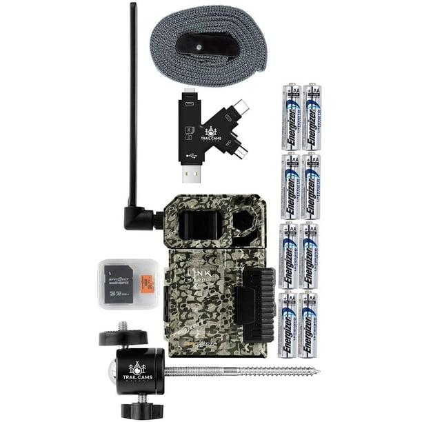 SPYPOINT LinkMicroLTEV Cellular Trail Camera with Batteries, Micro