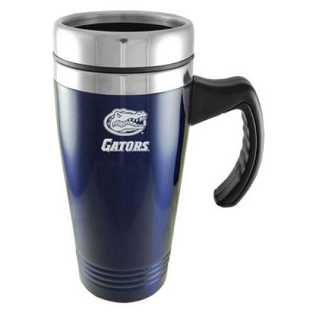 florida gators engraved 16oz stainless steel travel mug blue