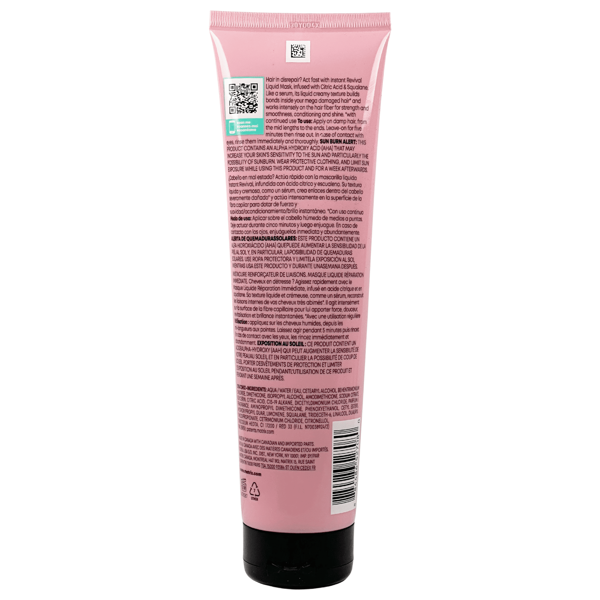 Matrix INSTACURE BUILD-A-BOND Mighty Bonds Mask 9.4 oz / 280 ml | Instant Revival Liquid Mask