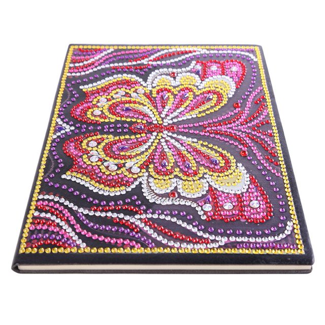 Cuadros Decorativos Pintura de diamante en forma especial de mariposa DIY, 50 páginas, A5, cuaderno de bocetos, manualidades, regalo DQrwqpou Nuevos Originales
