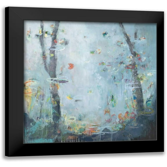 Desmond, Noah 12x12 Black Modern Framed Museum Art Print Titled - Liquid Garden