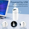 thumbnail image 3 of ‎BAOFU-A Mini Humidifiers with LED Night Light,USB 260ml Quiet,2 Mis Modes,Great for Car,Travel Office and Home,White, 3 of 5