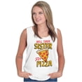 thumbnail image 4 of Will Trade Sister for Pizza Joke Tank Top T Shirts Men Women Brisco Brands L, 4 of 6