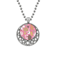 thumbnail image 1 of Powdered Flower Paint Necklaces Pendant Retro Moon Stars Jewelry, 1 of 3