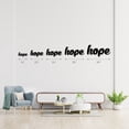 thumbnail image 4 of Hope - Inspiring Solid Steel Home Decor Decorative Accent Metal Art Wall Sign, 4 of 6
