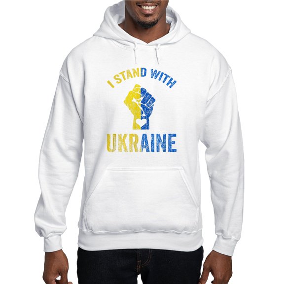 CafePress - Support Ukraine I Stand With Ukraine Uk Sweatshirt - Pullover Hoodie, Hooded Sweatshirt