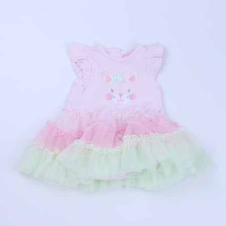 

Pre-owned Little Me Girls Pink Dress size: 6 Months