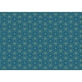 thumbnail image 1 of Ahgly Company Machine Washable Indoor Rectangle Transitional Blue Jay Blue Area Rugs, 5' x 8', 1 of 7