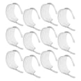 thumbnail image 4 of 12 piezas de pendientes de clip de orejas de reutilizables para fiestas de niñas, accesorios de fotos, accesorios de disfraz, puños de oreja, 4 of 8