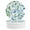 Green, variant on Blue Green Botanical Car Coasters for Cup Holders Set of 2 Absorbent, 2.56" Ceramic Stone Drinks Cupholder Coasters with Finger Notch Watercolor Summer Leaf Auto Interior Accessories for Women