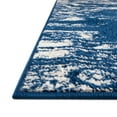 thumbnail image 6 of Unique Loom Lennon Collection Area Rug - Zal (2' 7" x 12' Runner Navy Blue/Ivory), 6 of 7