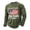 Army Green, variant on 4th Of July Shirts for Men American Flag Patriotric 250th Anniversary Usa Long-Sleeve Shirts 1776-2026 Casual Work Crew Neck Clothes Beige XL
