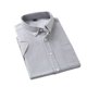 thumbnail image 3 of Blusa y camisa de manga corta con cuello vuelto para hombre, estilo informal de negocios, color liso, con solapa y botones, a la moda, de manga corta, 3 of 8