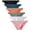 6-Pack, variant on Whaninti Men's Low Rise Bikini Underwear Seamless 3D-Pouch Bulge Briefs 6-Pack M