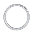 thumbnail image 2 of 0.15 Carat Diamond Unisex Wedding Band Ring in 14K White Gold (Ring Size 13.5), 2 of 2