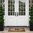 thumbnail image 7 of A1 Home Collections Natural Coir & Rubber Door Mat, Long-Lasting Entrance Doormats for Front Door, Thick & Non-Slip Durable Outdoor Entry Mat 24" x 39", 7 of 7