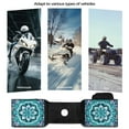 thumbnail image 5 of Uorisanigo ATV Saddle Bag, Waterproof Mandala Lotus Print Motorcycle Tank Bag Front Saddlebag - Cargo Tank Bags Storage Luggage for ATV Dirt Bike Snowmobile Motorcycle, 5 of 7