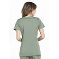 thumbnail image 4 of Cherokee Workwear Professionals Maternity Women's Scrubs Top Mock Wrap WW685, 4 of 5