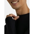 thumbnail image 4 of Ozark Trail Men's & Big Men's Merino Wool Blend Long Sleeve Tee with UPF50+, Sizes S-3XL, 4 of 5