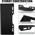 3/8 inch Thick Universal Quick Attach Mount Plate, Heavy Duty Skid Steer Mount Plate Attachment