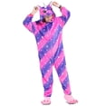 thumbnail image 2 of Pijamas de una pieza con dibujos animados para mujer, pijamas de franela de una pieza con animales, disfraces para adultos, 2 of 6
