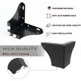 thumbnail image 4 of 4 Pcs Metal Furniture Legs,10cm Height Sofa Legs,Modern Triangle Furniture Feet DIY Replacement, 4 of 5
