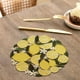 thumbnail image 1 of Aparatos de cocina, manteles individuales bordados con limón, decoración de tapetes, tapetes antideslizantes, manteles individuales con limón, platos, tapetes, tapetes decorativos, manteles individual, 1 of 6