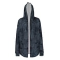thumbnail image 5 of Fesfesfes Men's Jacket Casual Hooded Coat Printed Drawstring Hoodie Fall Jacket Cloak Cardigan or, 5 of 9