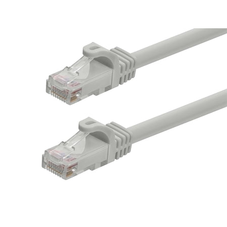 Monoprice Cat5E Ethernet Patch Cable - 1 Feet - Gray | Network Internet Cord - Snagless RJ45  Stranded  350Mhz  Utp  Pure Bare Copper Wire  24Awg - Flexboot Series price history on PriceWatchPro