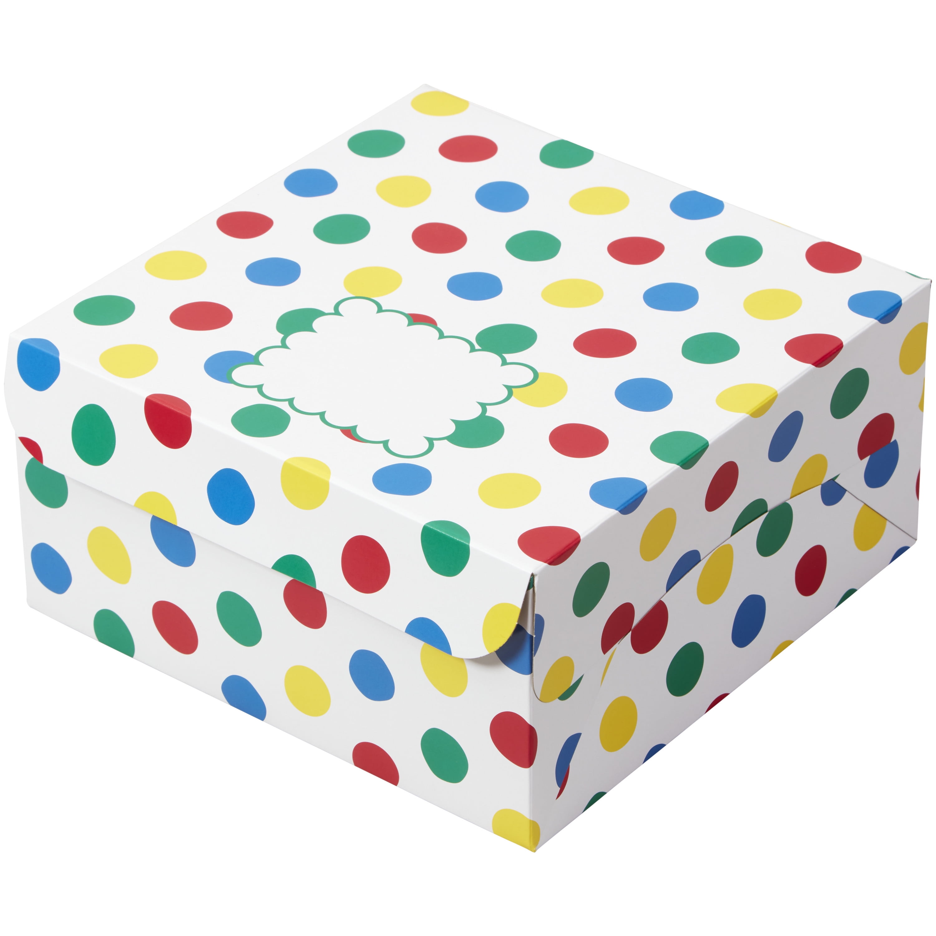 Wilton Polka Dot Cake Box, 10Inch