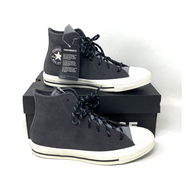 Hospital opdragelse Klappe Converse Chuck Taylor All Star High Top Gray Suede Sneakers Women's Size  173070C - Walmart.com