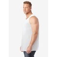 thumbnail image 3 of KingSize Men's Big & Tall Shrink-Less Lightweight Longer-Length Tank, 3 of 5