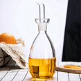 thumbnail image 4 of 2X High Borosilicate Glass Oil Pot Kitchen Seasoning Bottle Creative Soy Sauce Pot, 4 of 5