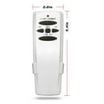 thumbnail image 3 of Ceiling Fan Remote Control Replacement for Hampton Bay Hunter FAN-HD UC7078T CHQ7078T FAN-HD5, 3 of 6