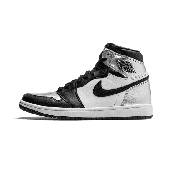 Jordan WOMENS AIR JORDAN 1 RETRO HIGH OG Womens "Silver Toe" CD0461 001 CD0461 001 from Stadium Goods