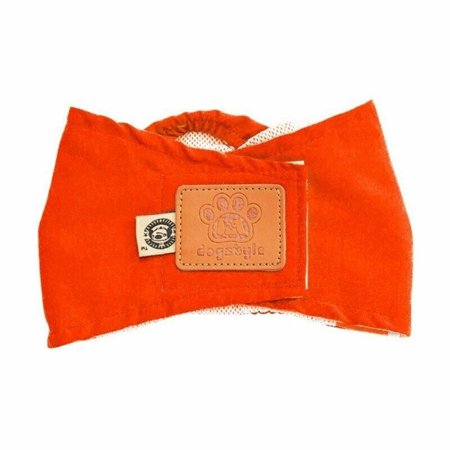 Sanitary For Male Dog Nappy Menstruation Diaper Cotton Physiological Underwear Dog Panties Belly Wrap Band Pet Short ORANGE S
