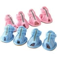 thumbnail image 4 of Wear-resisting Fashion with Reflective Strap Anti-slip Spring Summer Wear Casual Style Dog Shoes Pet Sandals Puppy Shoes Pet Supplies YELLOW 1, 4 of 8
