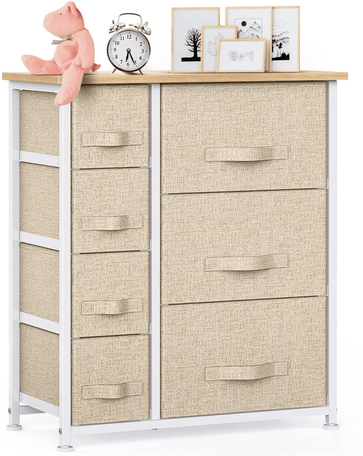 7 Drawer Fabric Dresser Storage Tower Furniture Nepal Ubuy