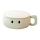 thumbnail image 5 of Almohada de peluche con forma de taza, moderna, decorativa, con dibujos animados y nudos. verde, 5 of 9