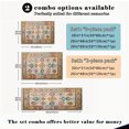 thumbnail image 3 of Kitchen Rugs Sets of 3 Non Slip Washable Kitchen Mats for Floor, Waterproof Kitchen Runner Rug, Floor Mat Carpet for Entryway, Laundry, Sink, Hallway, Bathroom, 3 of 12