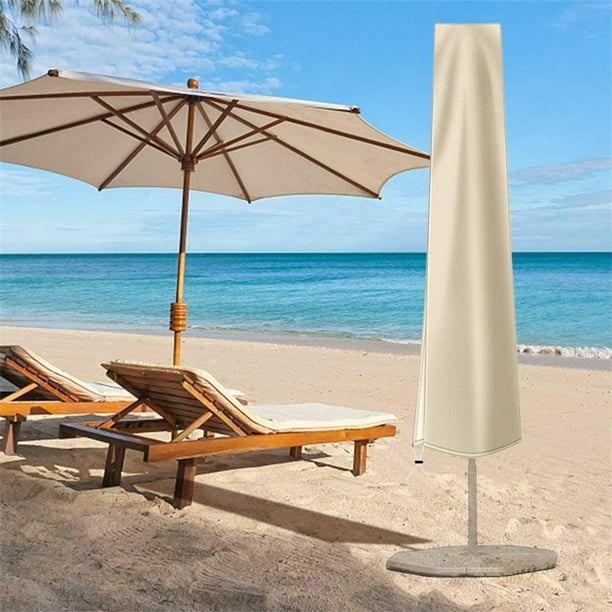 heavy duty patio umbrella cover PFC910 - Rect Market by Treasure Garden so protecting your outdoor umbrella is easy Custom Round Table Chair Set