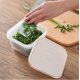 thumbnail image 2 of Gibobby Almacenamiento de ajo Cebolla Refrigerador Jengibre Caja sellada Contenedor Comida Cocina, y bar(Beige), 2 of 3