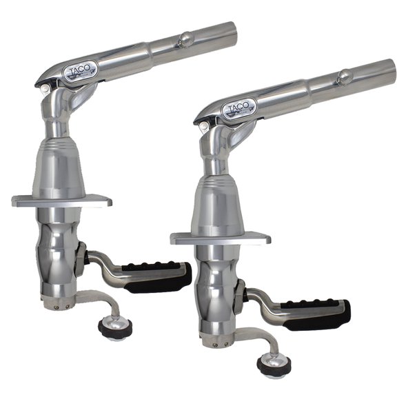 Taco GS390 Grand Slam 390 Outrigger Top Mount With Crank, Pair