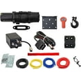 thumbnail image 1 of SuperATV 6000 lb Heavy Duty Black Ops Winch With Winch Mounting Plate + Frame Stiffener for 2017+ Can|Am Maverick X3 | Complete Canam Maverick X3 Winch Kit Ready for Install|60-WM-FS-CA-X3, 1 of 8