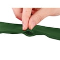 thumbnail image 3 of Bufanda flaca para mujer Color sólido liso Bufandas largas puras Pañuelo para el cuello Verde 90*5cm/35.43*1.97 inches(L*W), 3 of 5
