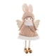 thumbnail image 2 of Colgantes de muñeco de ángel de Navidad, adornos navideños, linda decoración, juguete de peluche para Navidad café, 2 of 9