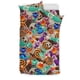 thumbnail image 1 of Juego de cama con estampado de caramelos de Halloween, 1 of 5