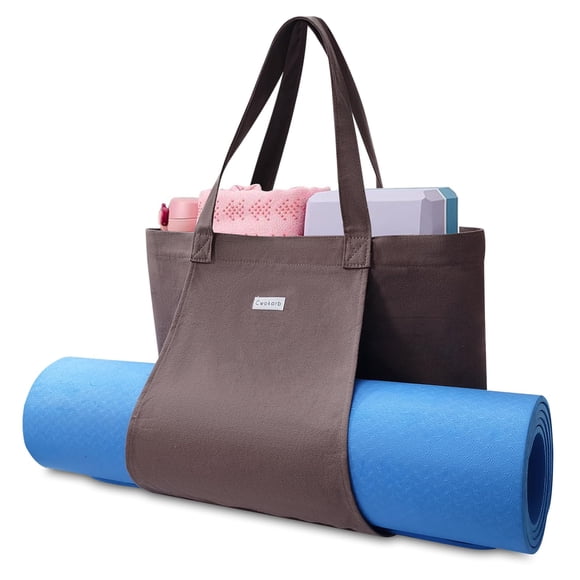 Bolsa de lona Cwokarb para esterilla de yoga, 50 x 12 x 36 cm, 0,5 kg